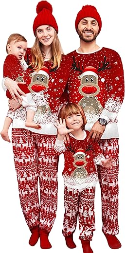 Family Matching Christmas Pajamas