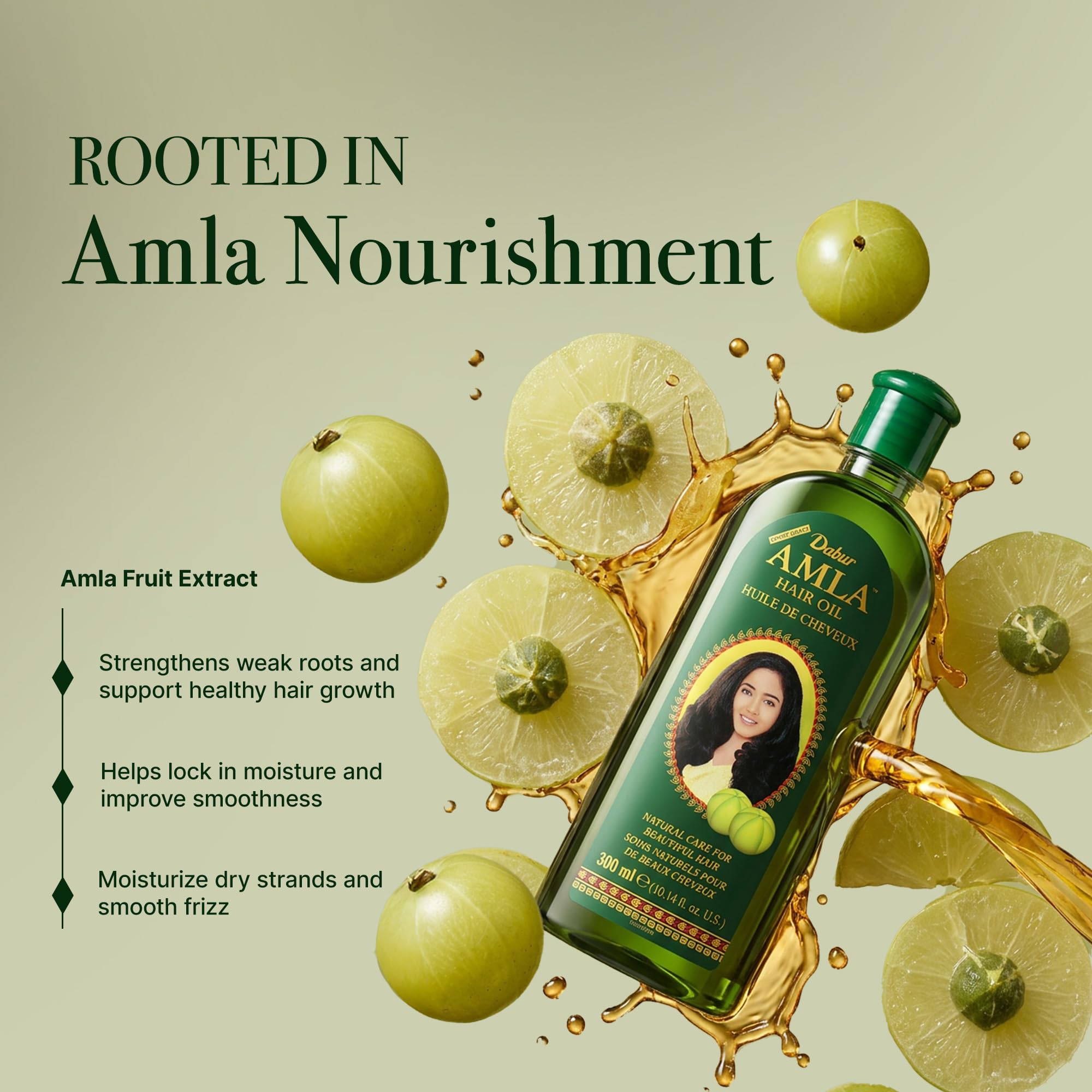 Dabur Amla Hair Oil. 300Ml 1
