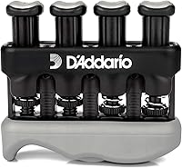 D'Addario Varigrip Hand Exerciser: Adjustable Per-Finger Tension, Build Finger Strength, Dexterity & Calluses for Musicians