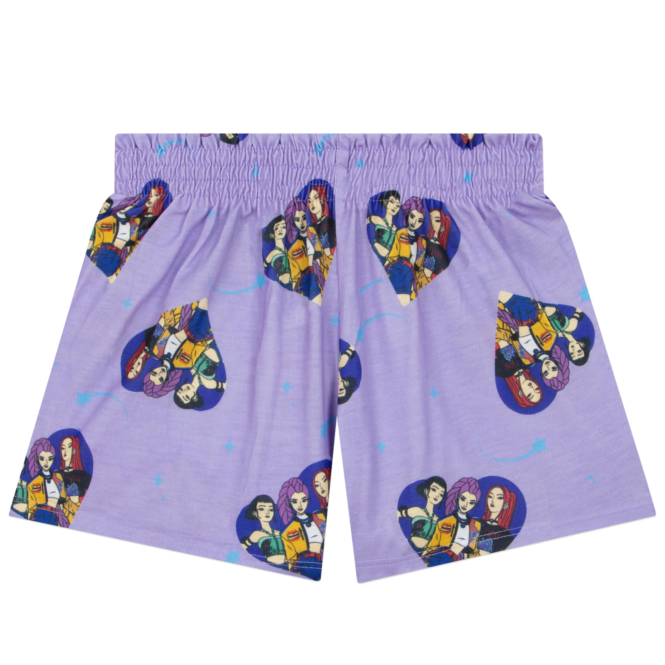 KPop Demon Hunters Pyjama Enfant, Rumi, Zoey Et Mira Pyjama Fille Manche Court