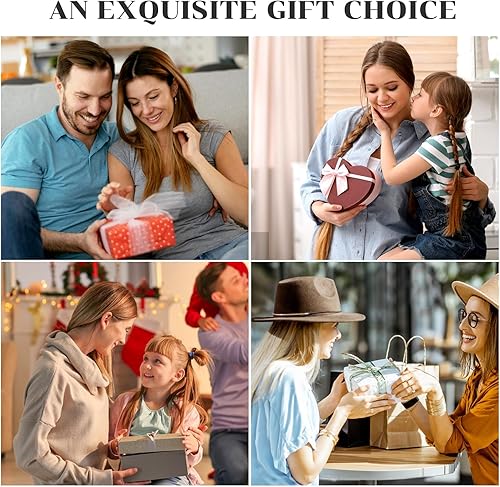 Miniatura 7 de Cobee Pluma estilográfica de madera con 12 cartuchos de tinta de 0.102 in, pluma estilográfica de madera de lujo hecha a mano, vintage, 0.020 in,