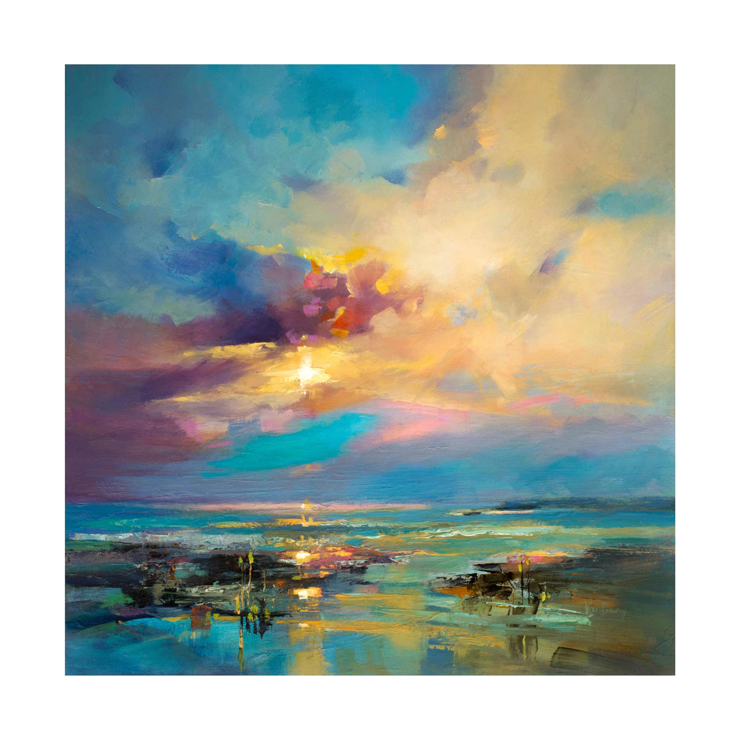 Trademark Fine Art 'Before Nightfall' Canvas Art by Kasia Bruniany