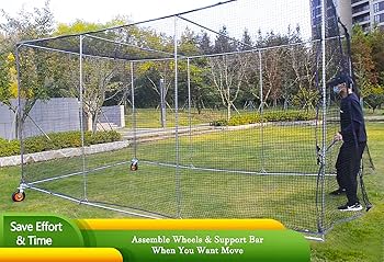 バッティングケージ 楽天市場】【Gagalileo 送料無料 即納】【改良型 ウェビング型