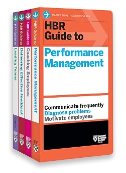 HBR Guides to Performance Management Collection 4 Books HBR Guide Series