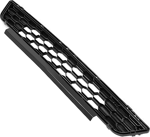 Miniatura 9 de KUAFU Parrilla delantera del radiador inferior compatible con Ford Mustang 2015-2017 Reemplazo para FR3Z-17K945-BA Plástico ABS negro