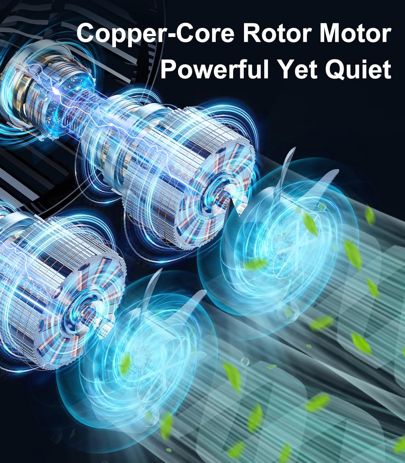 Dual Head Auto Oscillating Car Cooling Fan for Dashboard, DC 12V / 24V Cigarette Lighter Plug Car Fans That Blow Cold Air Cooler for Vehicles Sedan SUV Rv Van Truck Utv Tractor Cab Without AC