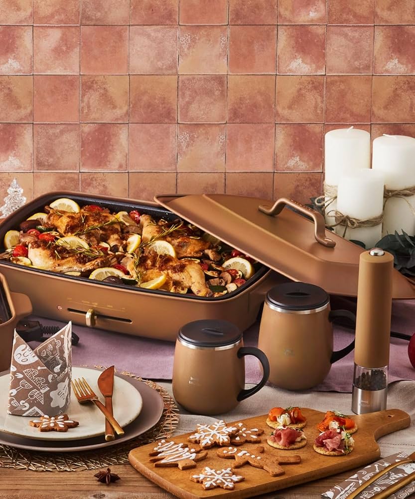 Amazon | BRUNO ホットプレートグランデサイズ深鍋グリル