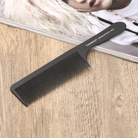 Black Plastic Hairdresser Tail Comb Haircut Hairdressing Comb Teasing Styling Ideal for Separation Cutting Combs Hair Care Styling Tools