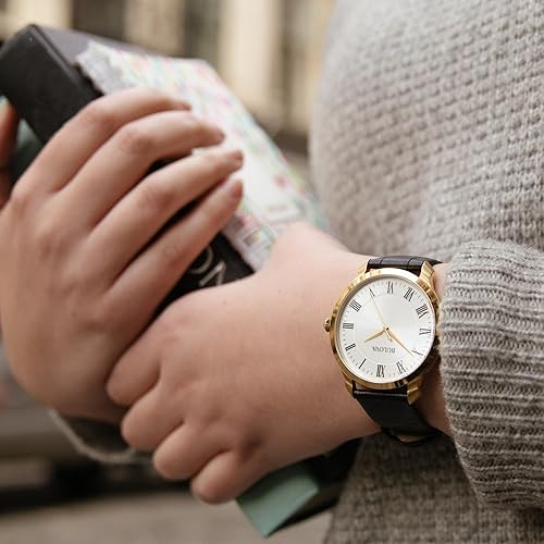 Miniatura 5 de Bulova Mens Classic Quartz Black Leather Strap Watch