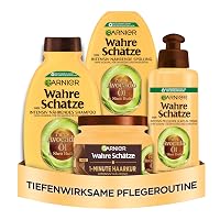 Garnier Set per la cura dei veri tesori con shampoo, balsamo