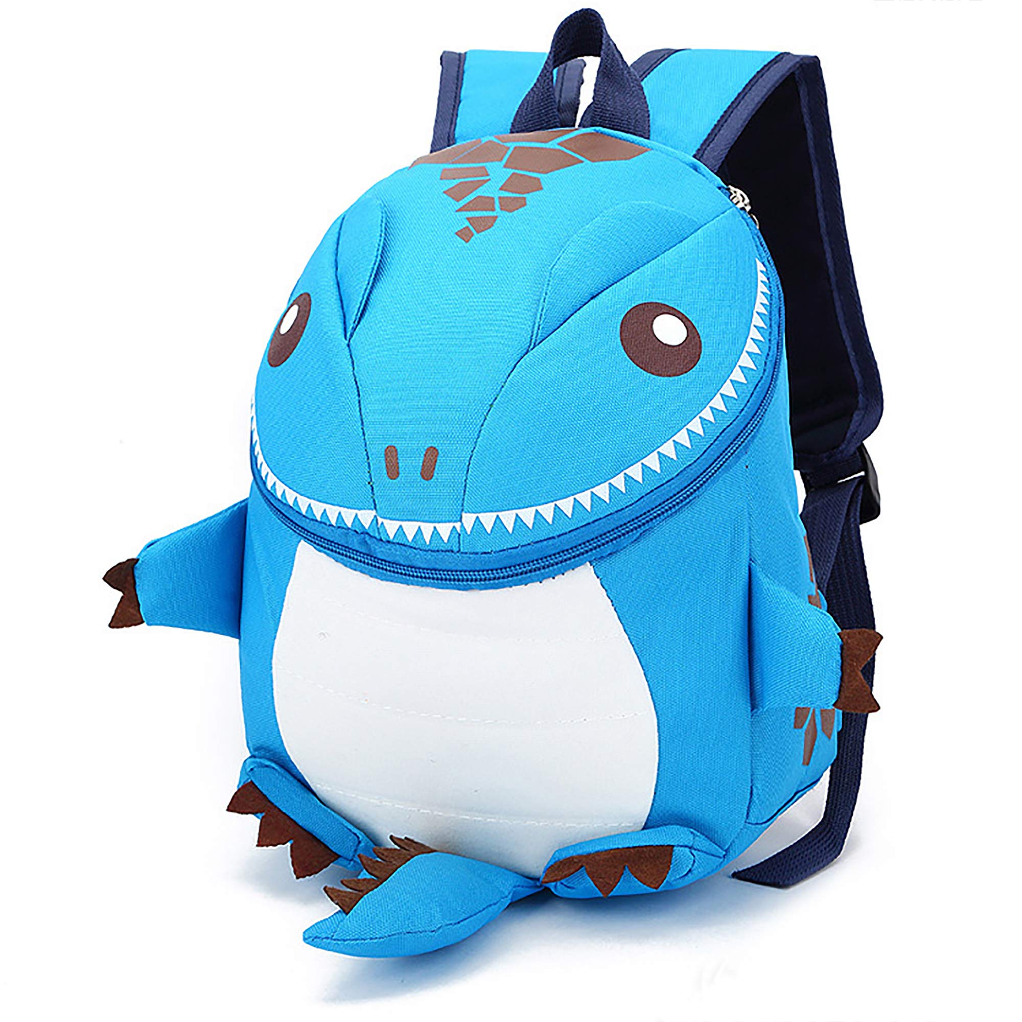 HANZE Dinosaur Backpack Toddler Kids Child Cute Fashion Waterproof 3D Cartoon Bag for Boys and Girls Toddlers, Blue