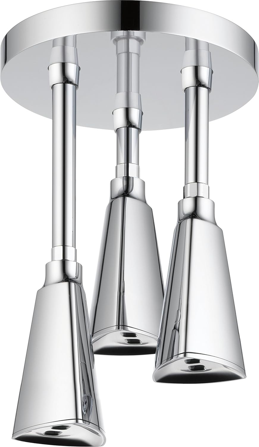 Gеt Chеар Prісе Delta Faucet Single-Spray Ceiling-Mount H2Okinetic Shower Head, Chrome 57140