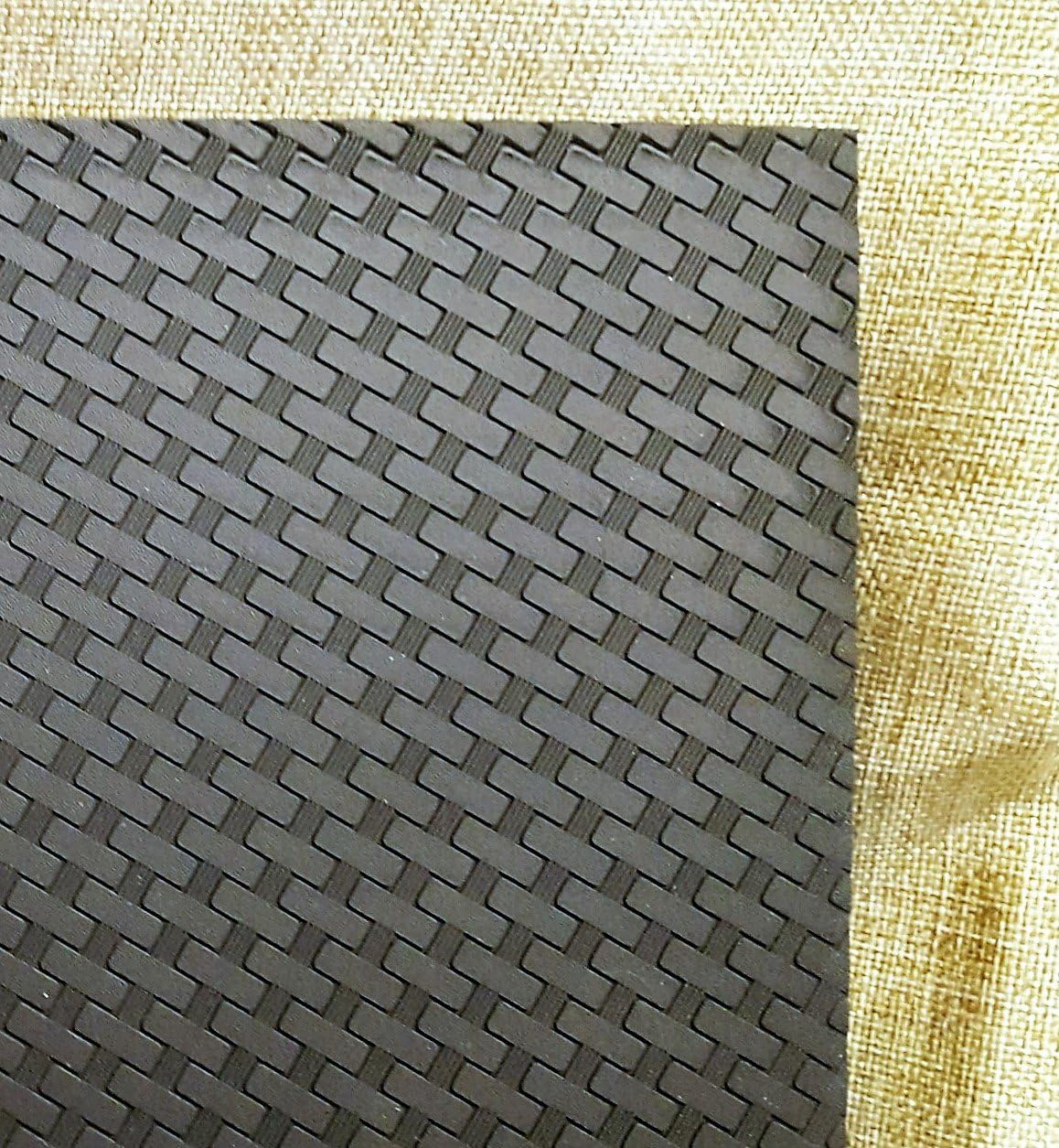 Black Basket Weave Kydex"T" Sheet, 12" x 24".093 Thickness
