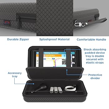 Amazon.com: Digicharge Hard Carrying Case for 5 Inch Garmin