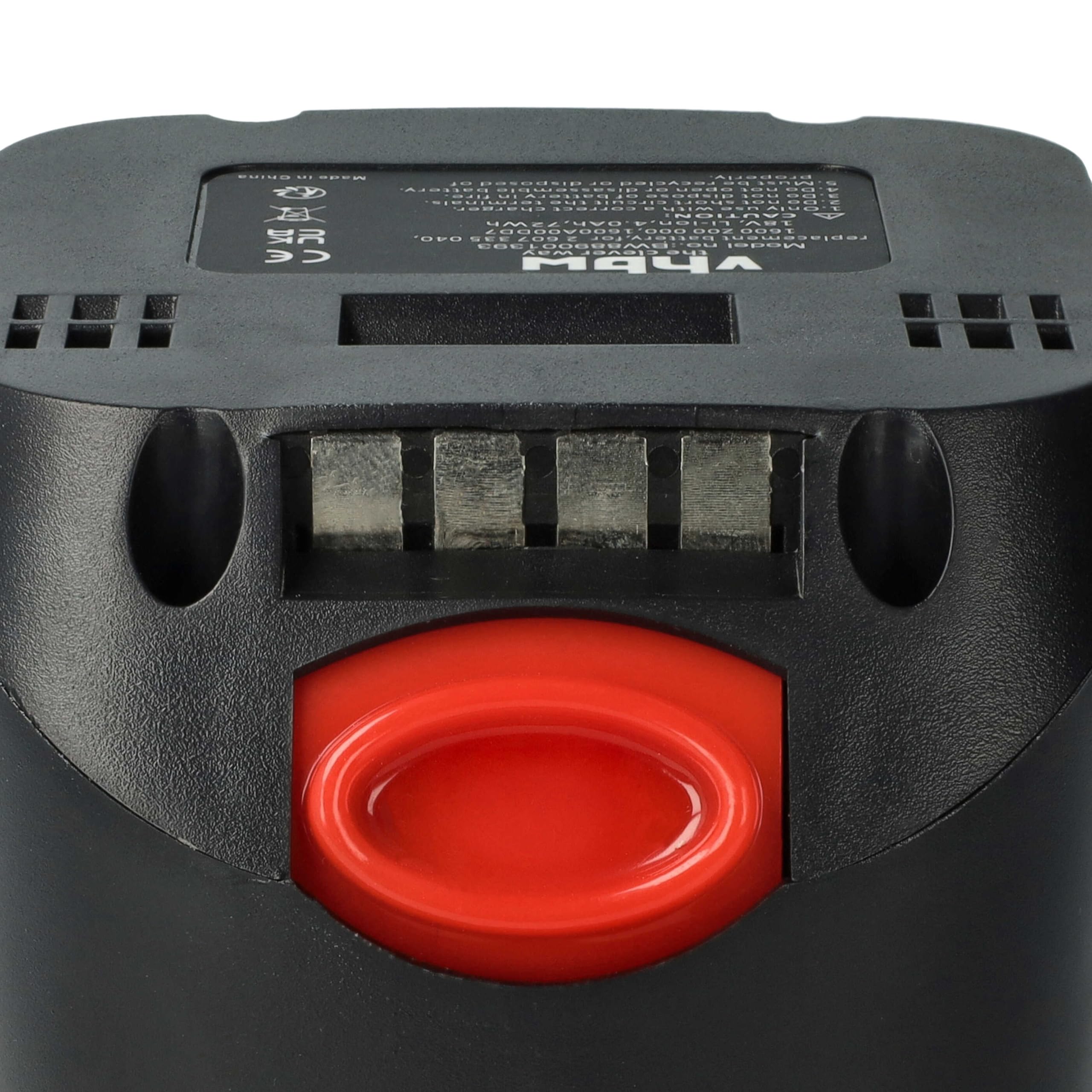 vhbw Batería Compatible con Bosch UniversalGrassCut 18, UniversalChainPole 18, Uneo Maxx Herramienta, Herramientas de jardín (4000 mAh, Li-Ion, 18 V)