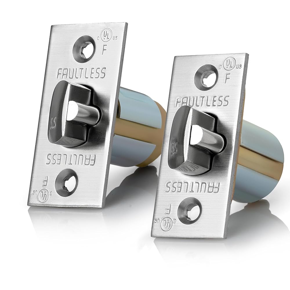 Amazon | Deadlatch 交換用:ノブ&レバードアロック:2 3/4インチ