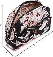 Vista 5 de Vera Bradley Bolso organizador de maquillaje cosmético mediano de algodón para mujer