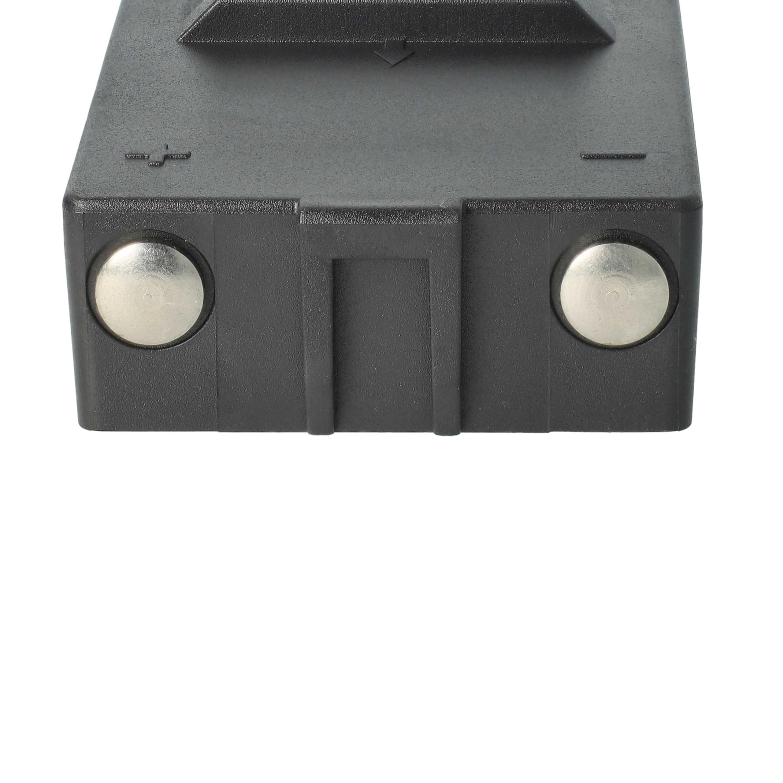 vhbw 2x batteria compatibile con Hiab CombiDrive 4000 Radiocomando Industriale, Telecomando (2000mAh, 7,2V, NiMH) - Nero