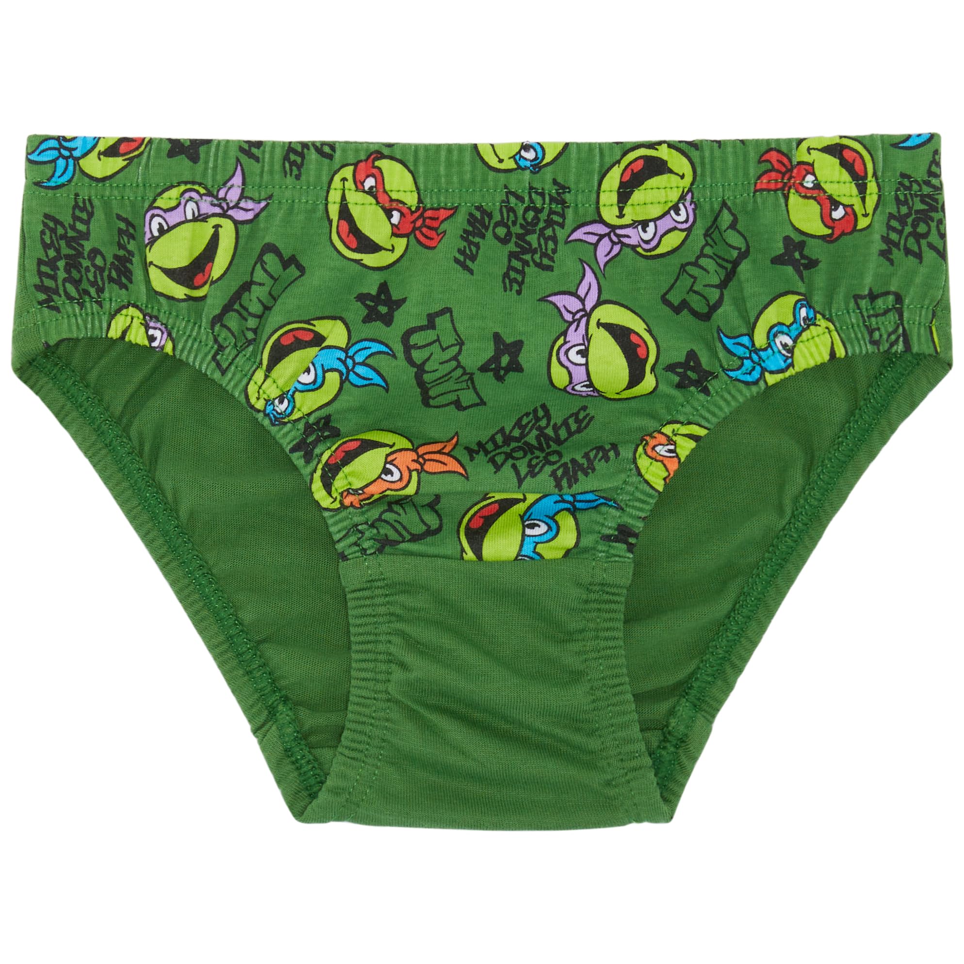Les Tortues Ninja - Lot de 5 Slips TMNT 100% Coton