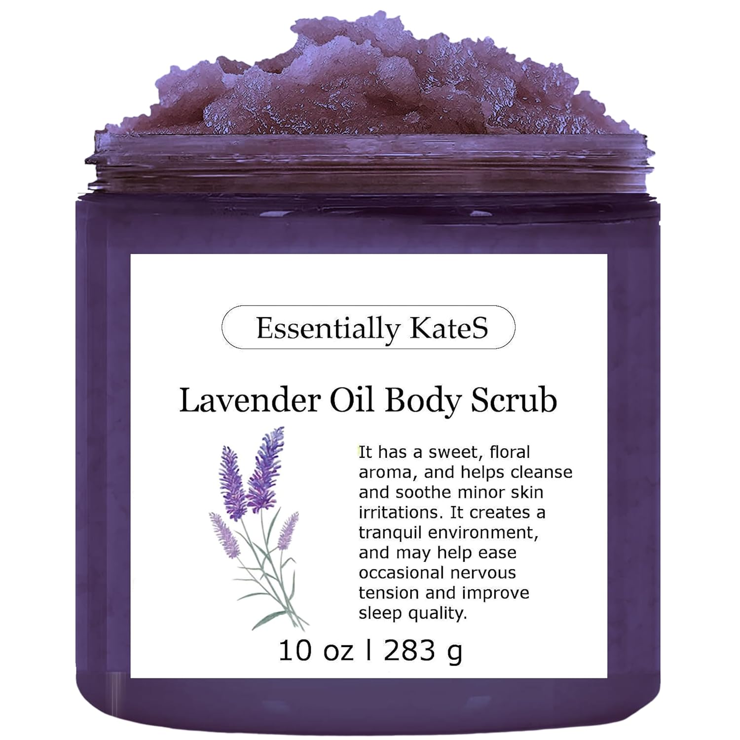 Essentially KateS Lavender Body & Foot Scrub 10 oz Pack