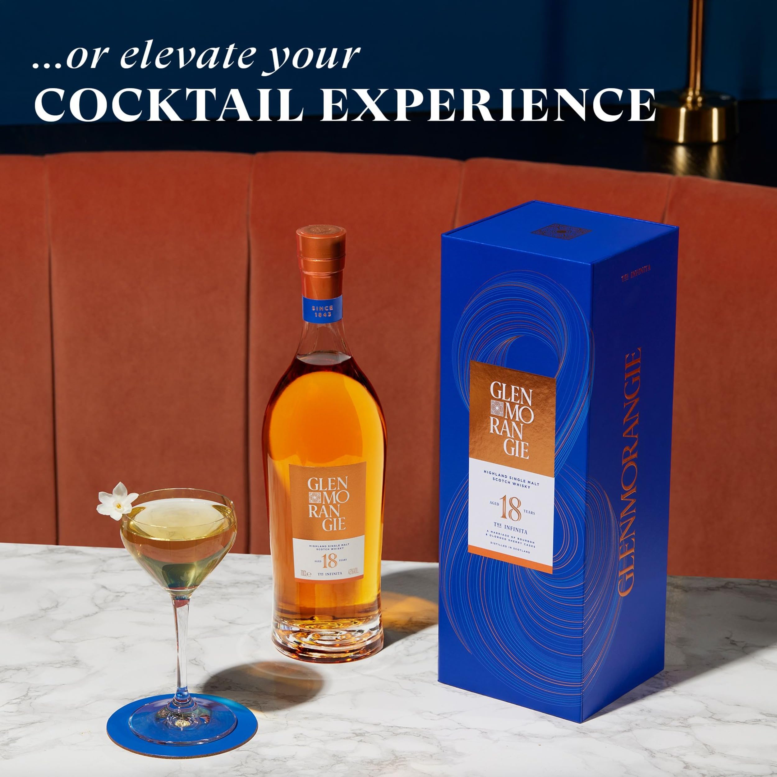 Glenmorangie The Infinita 18 Year Old Whisky, Oak Cask, Gift Box