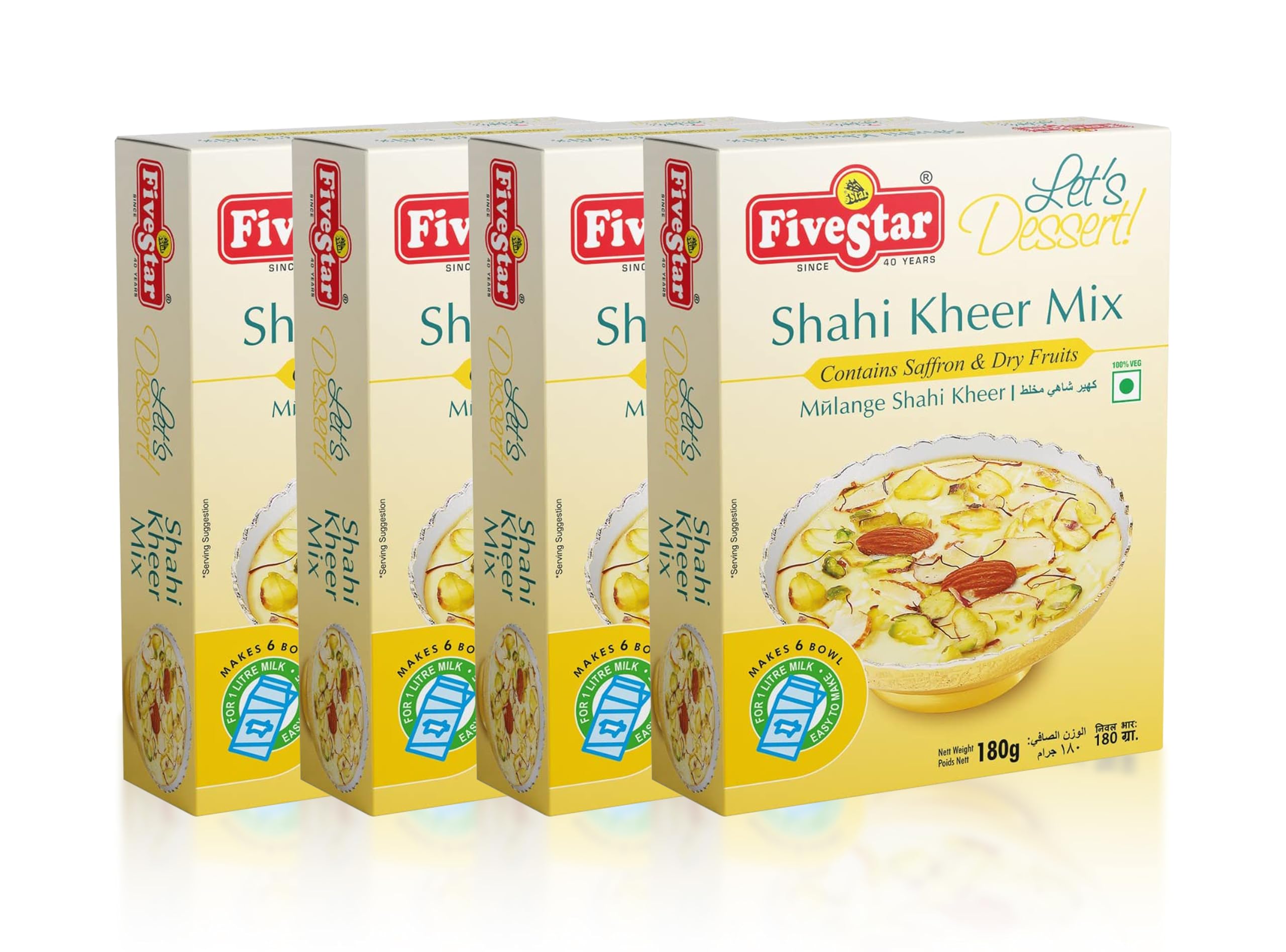 Five Star Shahi Kheer Mix 180g Pack of 4-image-29