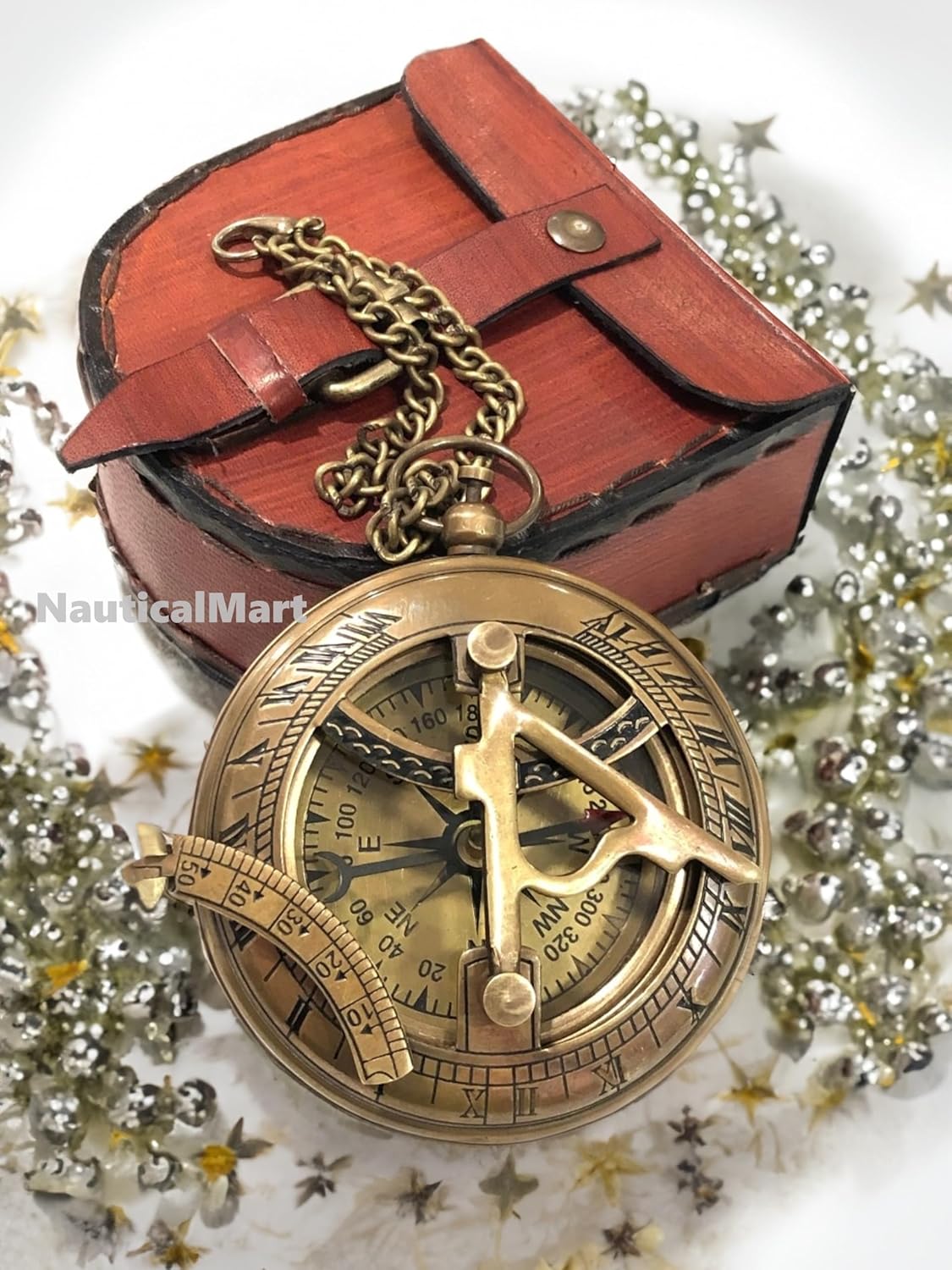 So You can Always Sundial Compass, to My Husband/to My Boyfriend/Back to Me Engraved Compass Valentines Day/Christmas Day, Romantic Gift