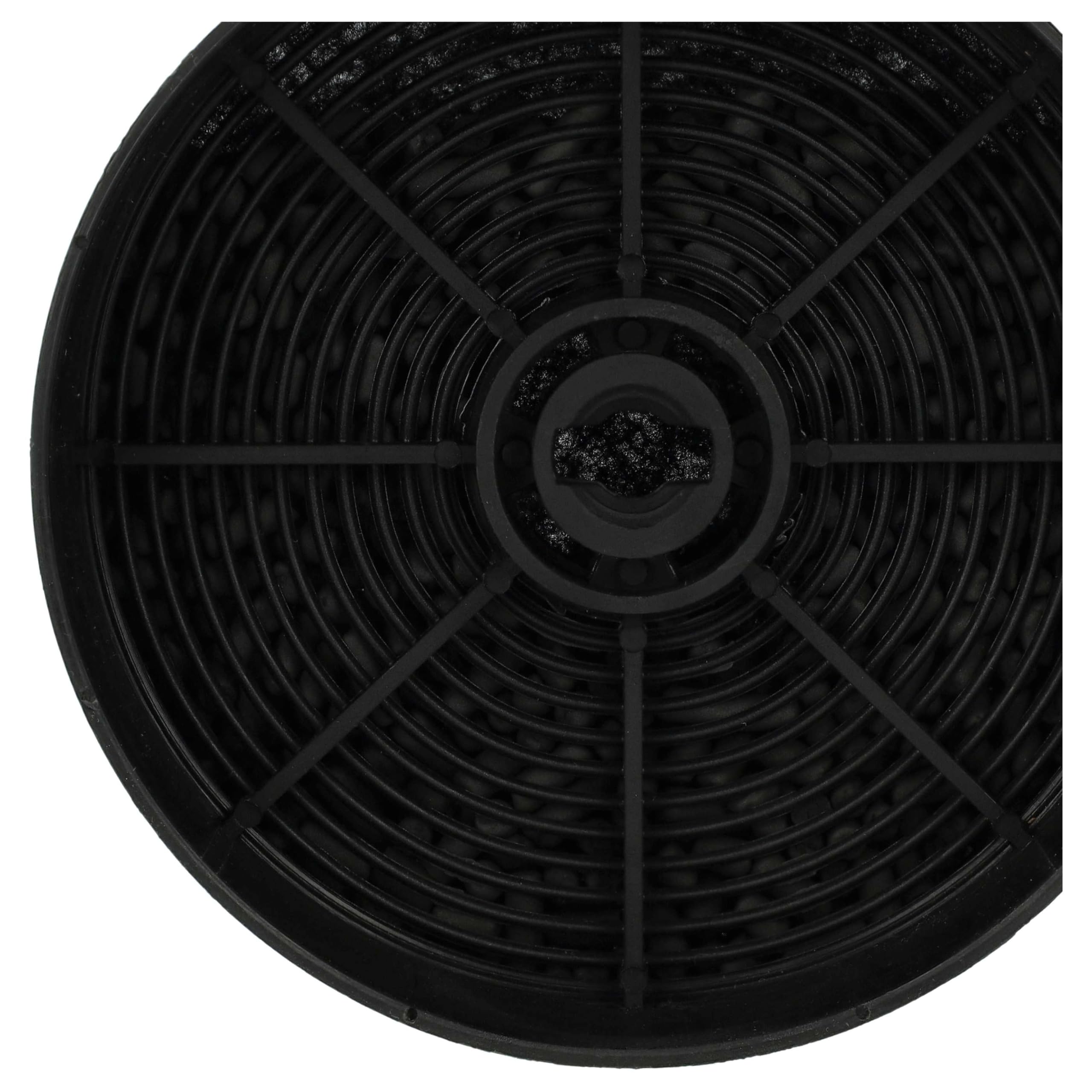 vhbw 10 x filtr z węglem aktywnym kompatybilny z Zanussi ZHG51251G, ZHG51351G, ZHP60260SA, ZHP60260WA, ZHP60350SA okap kuchenny