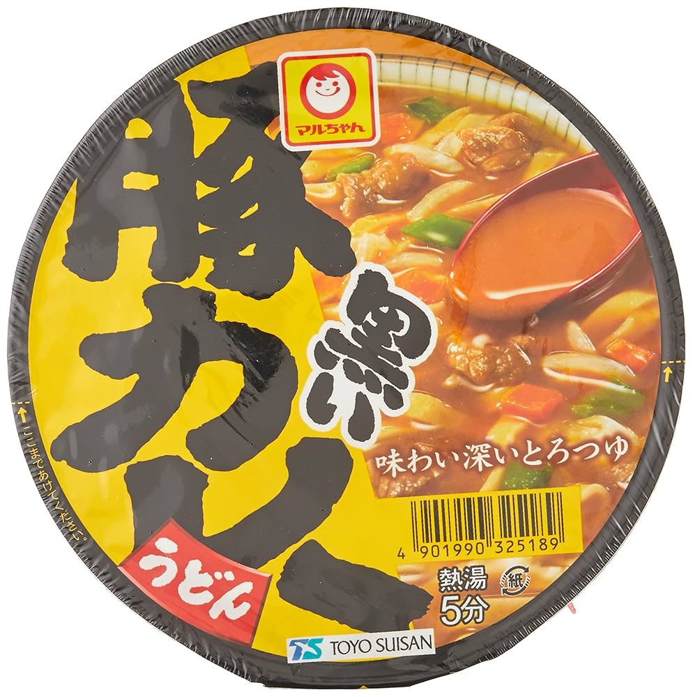 Amazon.co.jp: マルちゃん 黒い豚カレーうどん 87g : 食品・飲料