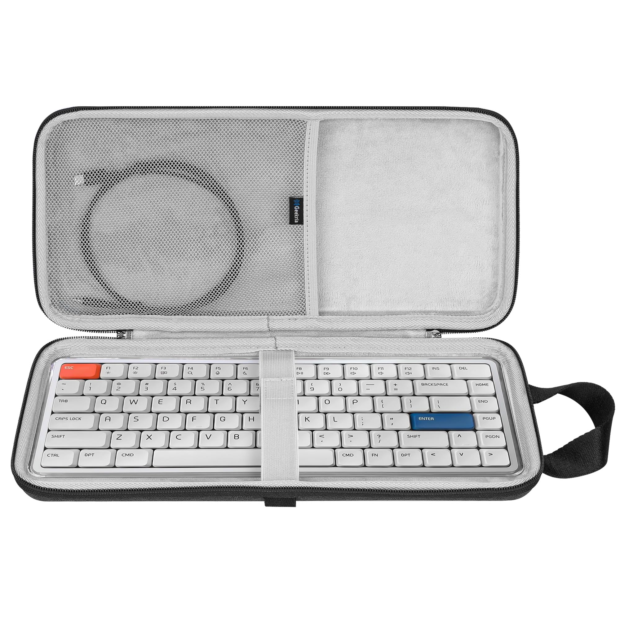 Amazon.com: GEEKRIA Slim Keyboards Carrying Case, Compatible with