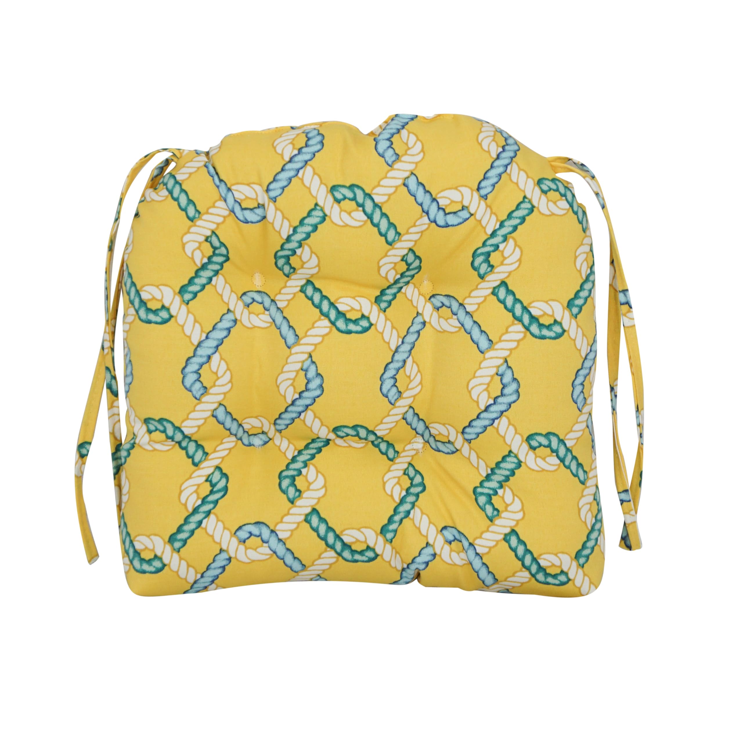 16-Inch Spun Polyester Outdoor U-Shaped Tufted Chair Cushions (Set Of 2) 916X16Us-T-2Ch-Od-105