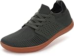 WHITIN Men's Wide Minimalist Barefoot Sneakers | Zero Drop | Midfoot Stability