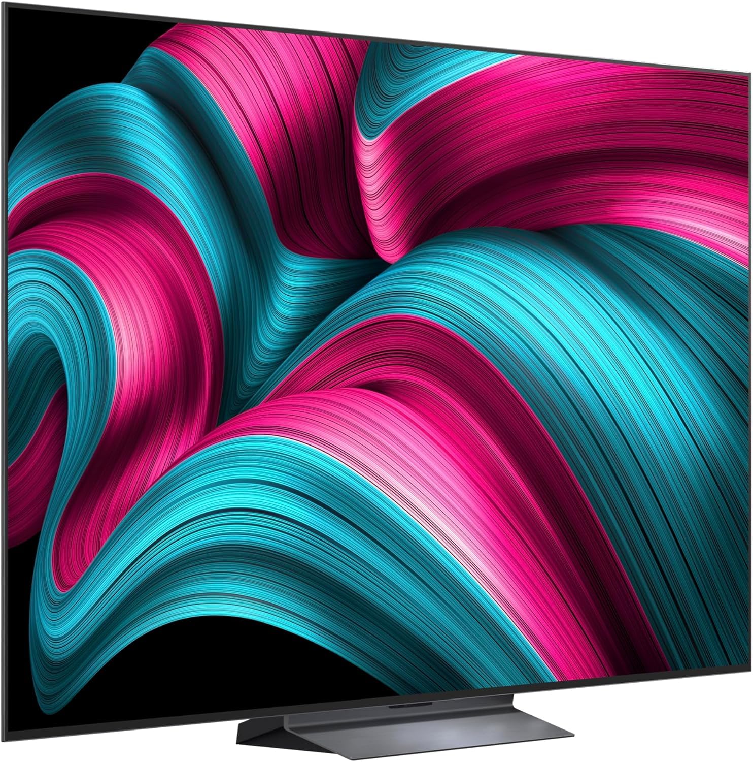 LG OLED evo AI C5 77 pollici, Smart TV 4K, Processore α9 Gen8, Brightness Booster, webOS con AI, Dolby Vision & Atmos, Gaming con VRR e GSYNC 4K@144Hz, OLED77C55LA 2025