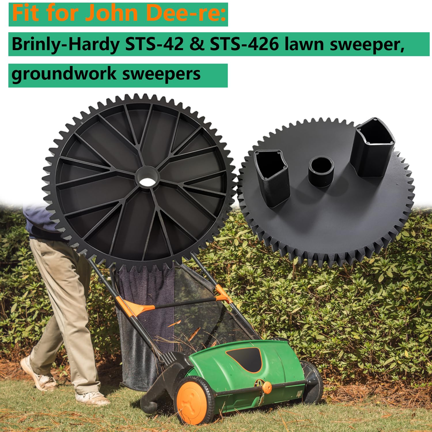 Amazon.com - FBSCTMH 60 Tooth 42 in R-2280 NP08 Lawn Sweeper Gears