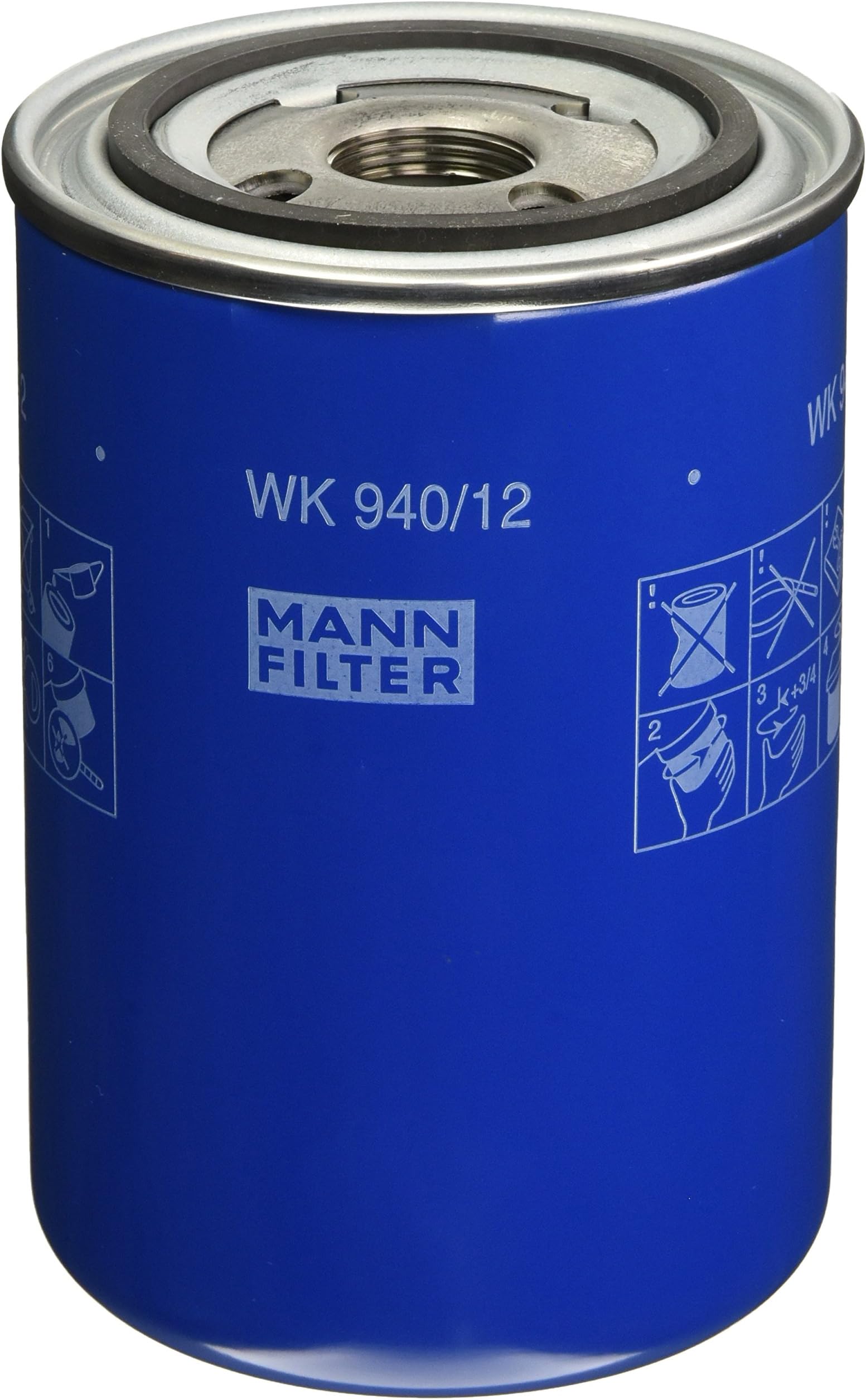 WIX Filters - 33954 Heavy Duty Spin-On Fuel Filter, Pack of 1