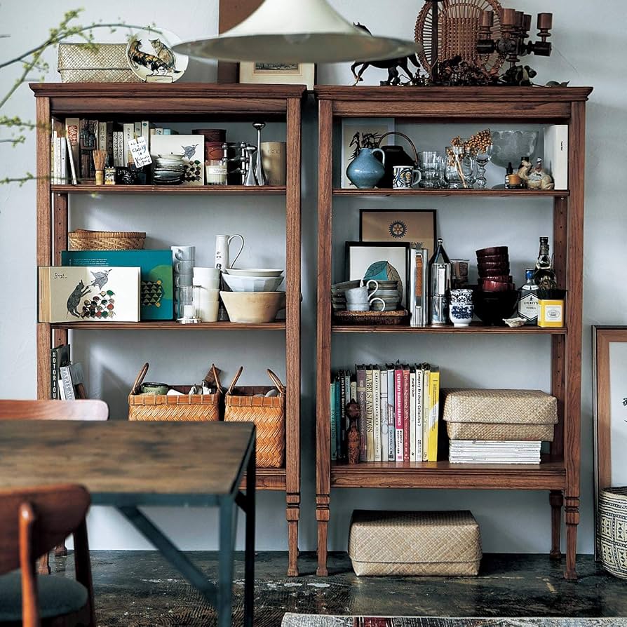 フランスアンティーク木製ミュージックシェルフ/飾り棚/ラック本棚(90-154) フランスアンティーク木製ミュージックシェルフ/飾り棚/ラック