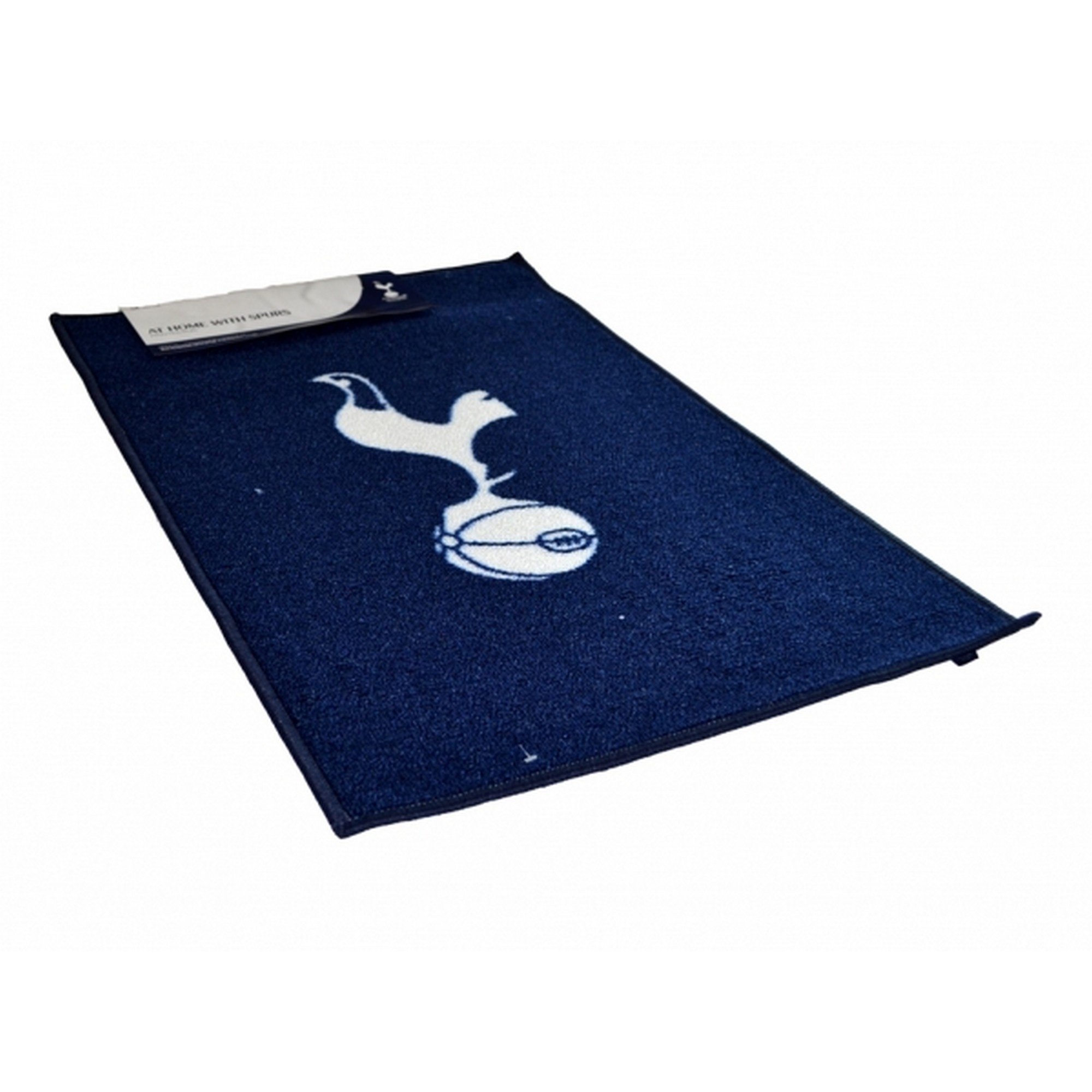 Tottenham Hotspur FC Official Soccer Crest Rug (One Size) (Navy/White)
