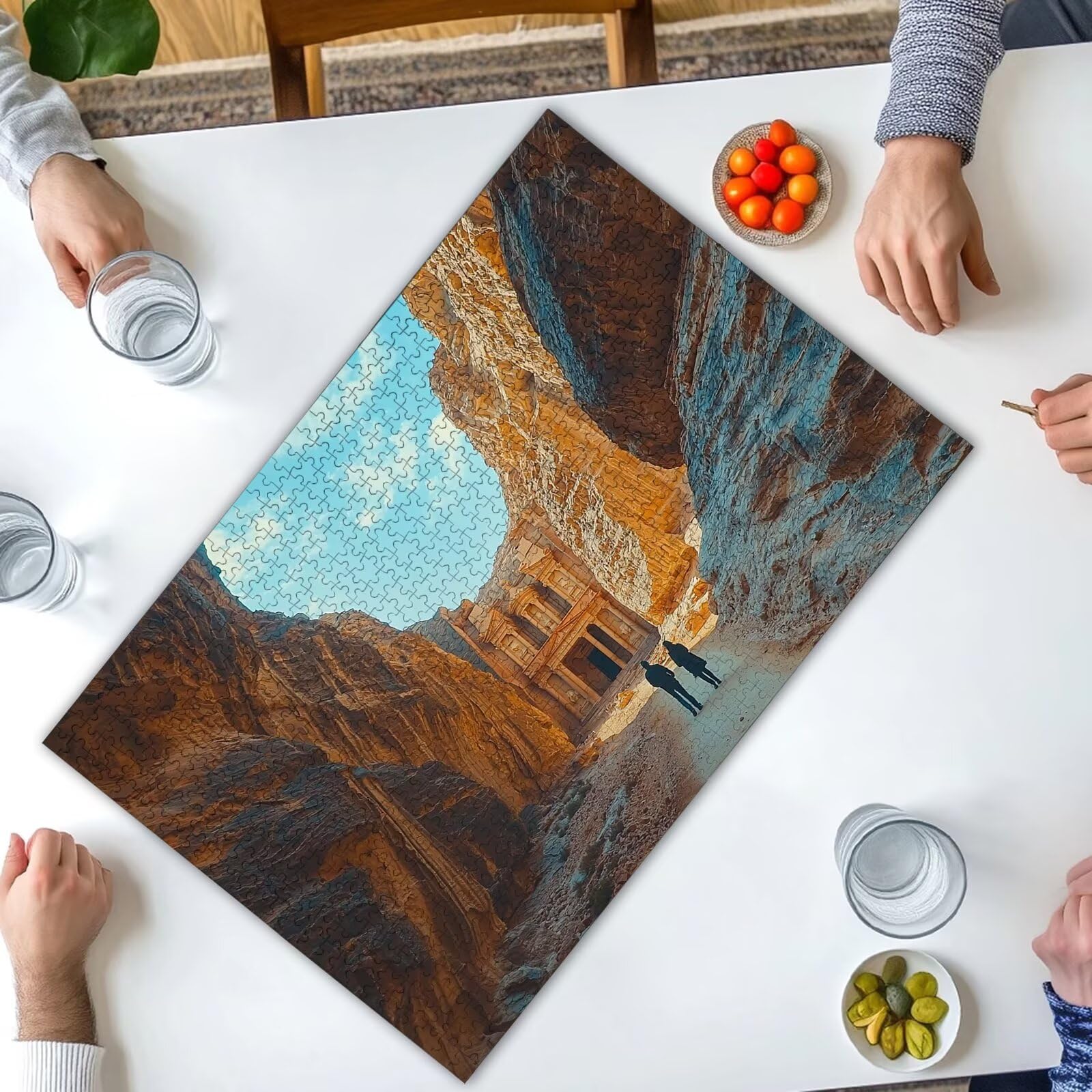 Puzzle Canyon 4000 Pièces Adultes, Puzzle 4000 Pièces pour Adultes et Enfants à Partir de 14 Ans, Paysage Puzzles Bois de Qualité Supérieure avec Une Boîte d'emballage Exquise, Cadeau Femme, -2487