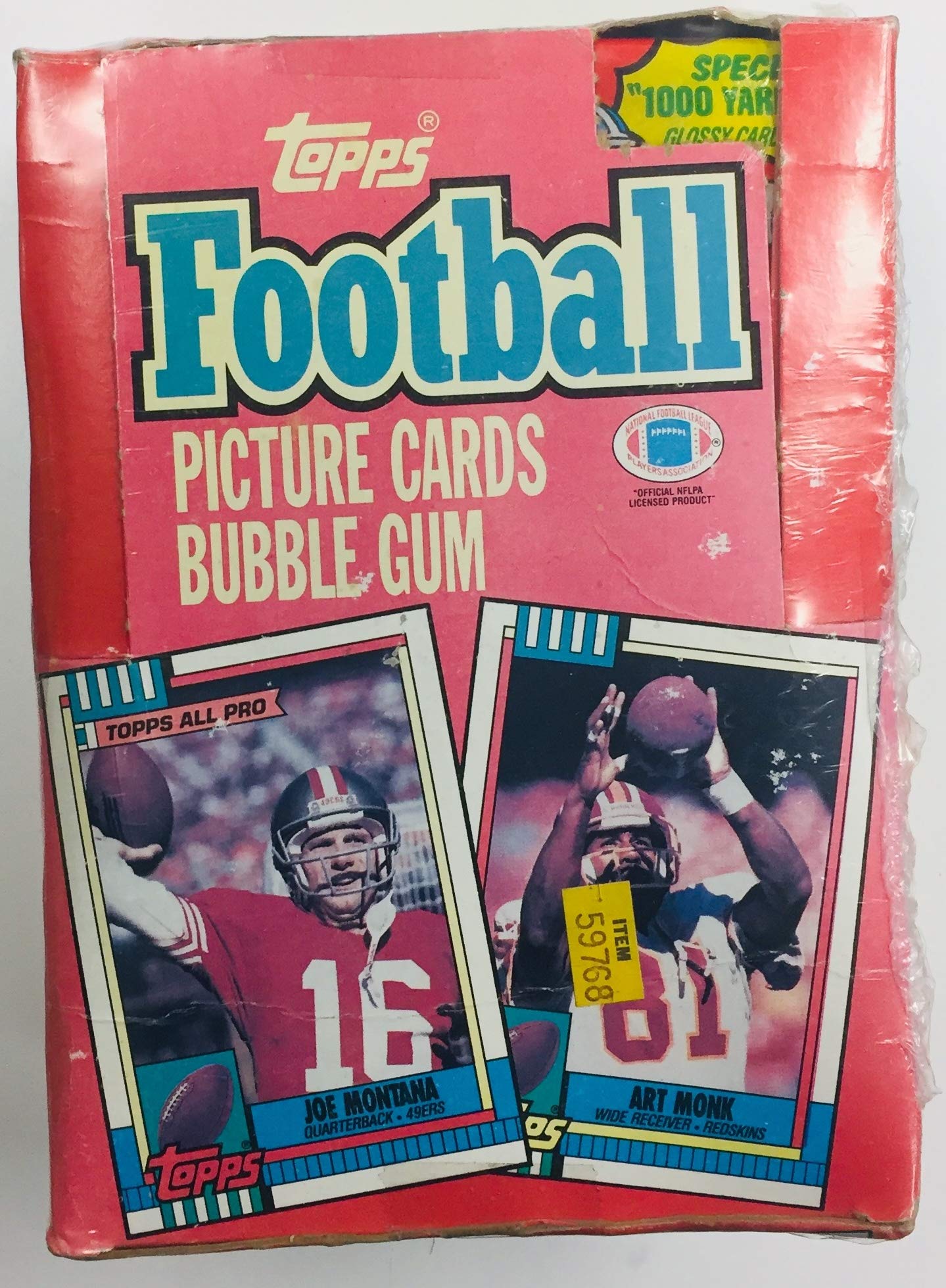 Amazon.com : Topps 1990 Football Collectible Card Box