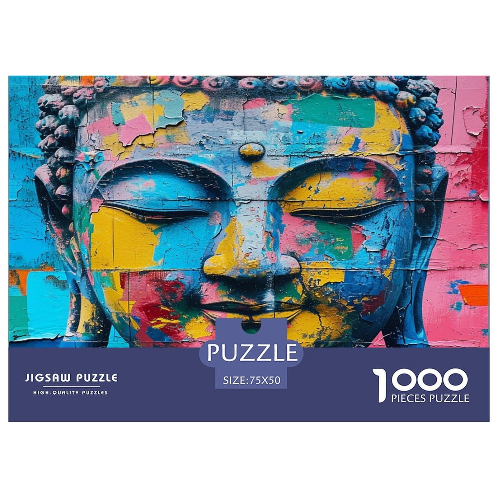 Puzzle 1000 Pezzi Per Adulti - Pick-up Vintage Graffiti E Colibrì - 58x38 Cm