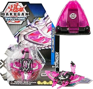 Bakugan Evolutions 2022 Platinum Series Die-cast Geogan Darkus Stingzer