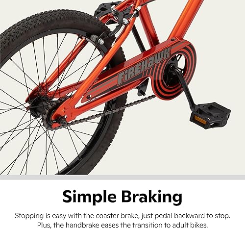 Miniatura 3 de Schwinn Firehawk or Scorch Bike, 16 or 20 Inch Bike for Kids Ages 3-13, with Training Wheels or Adjustable Seat, Rear Coaster Brake & Front or Front