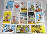Vista 8 de Rider -Waite Cartas de Tarot Original