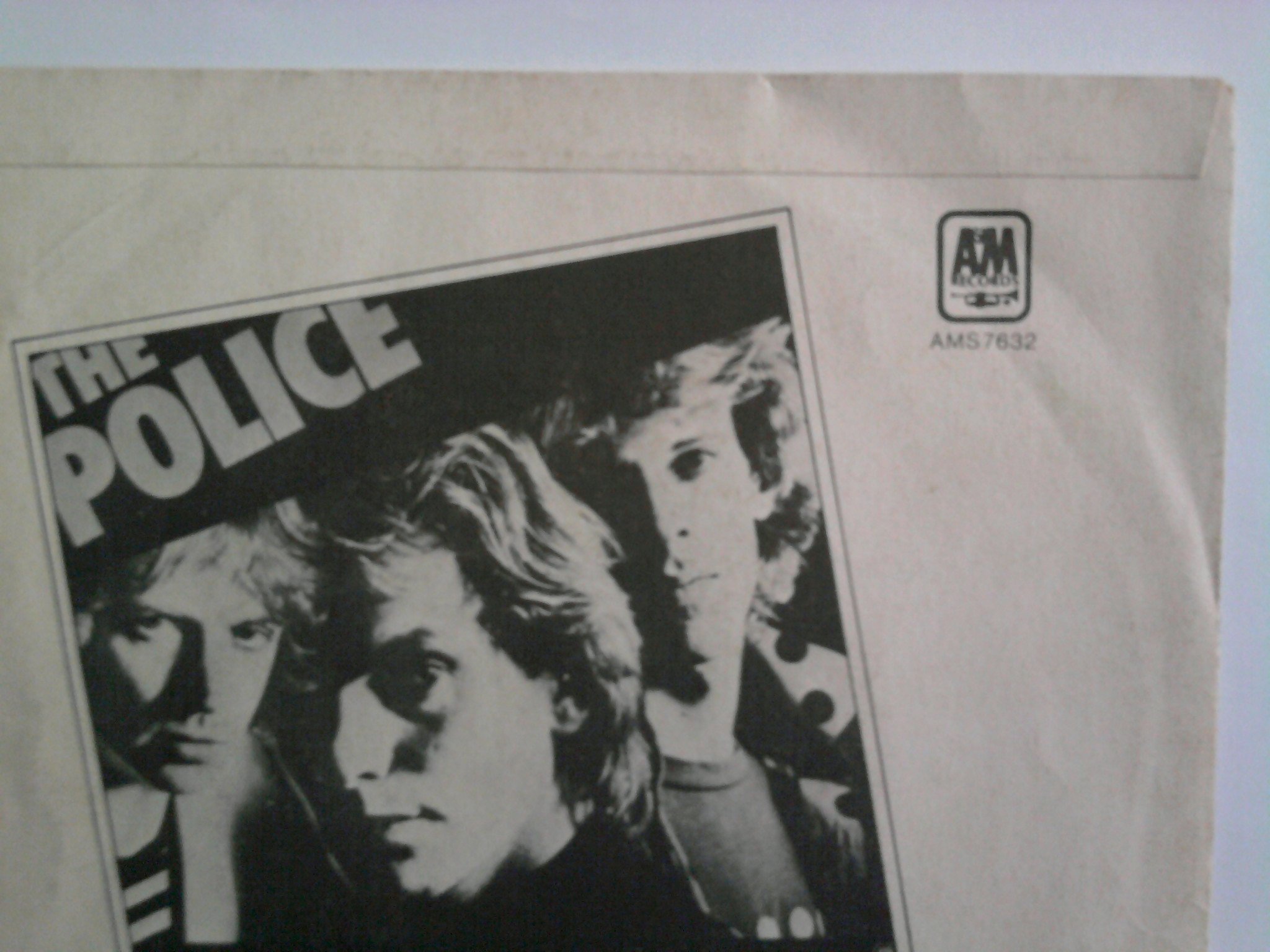 The Police "Message In A Bottle / Landlord" (Vinile 7" - 45 Giri) (A&M,Cat. Nr. AMS 7632)