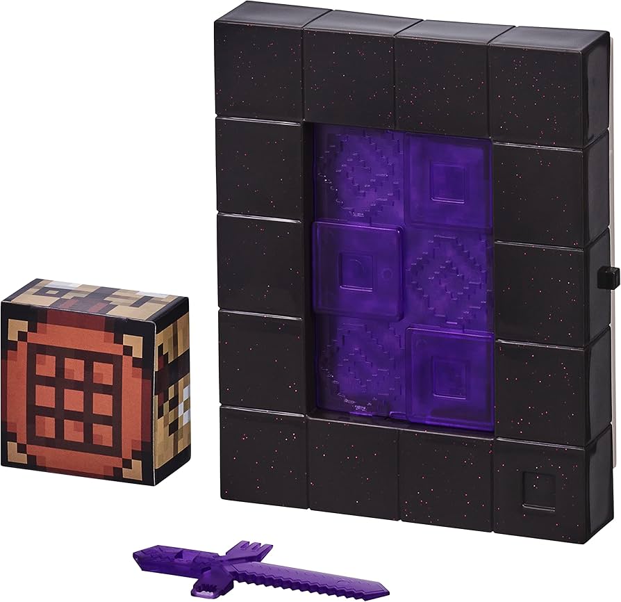 Treasure X Minecraft Nether Portal - Mine & Craft Character and