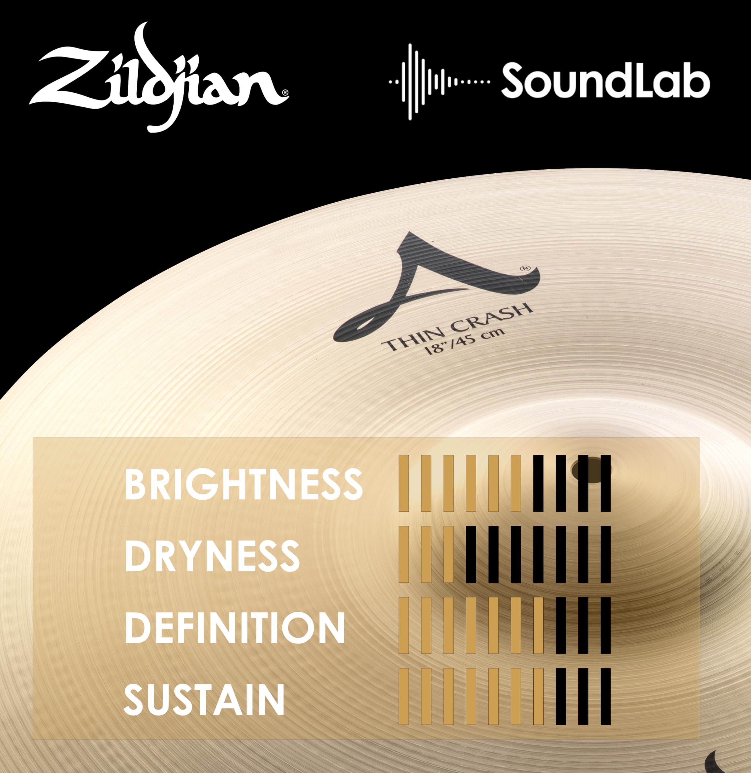 ZILDJIAN A0224 A Platillo A 18" thin crash