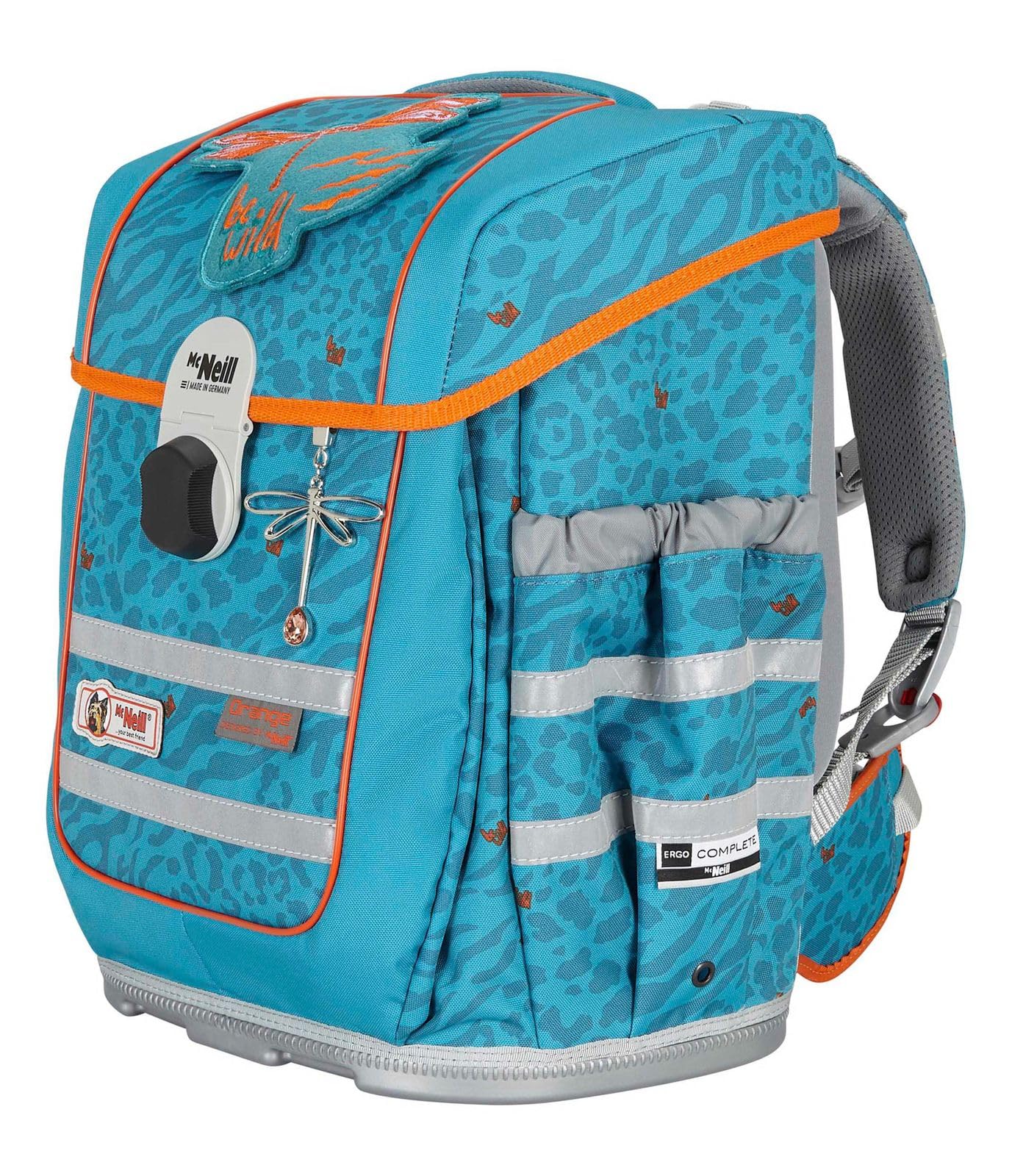 McNeill Ergo Complete zaino scolastico con accessorio set 4pz.