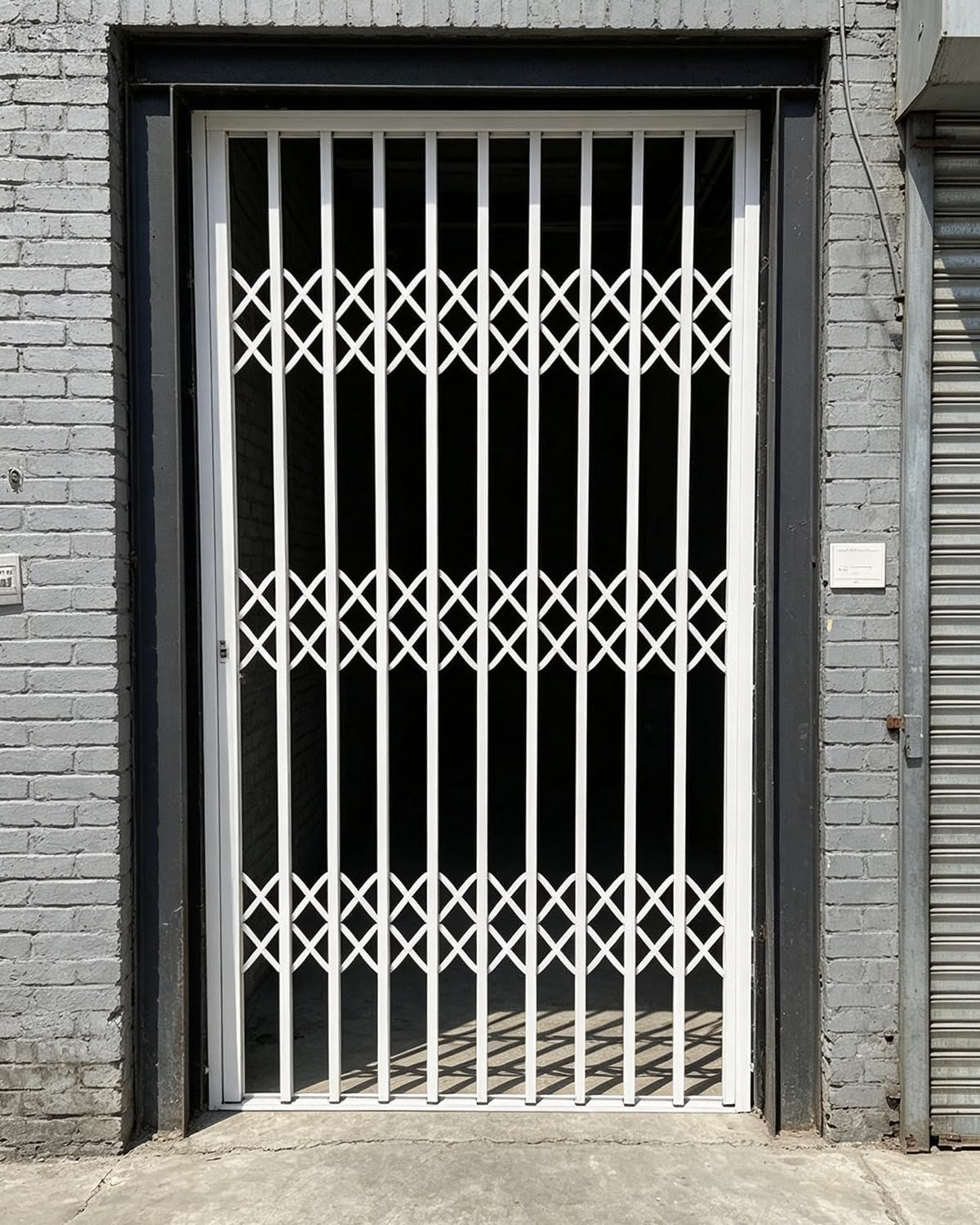 Garde Corps Fenetre Verrous de Fenêtre Anti-Cambriolage Style Portail pour Rez-de-Chaussée