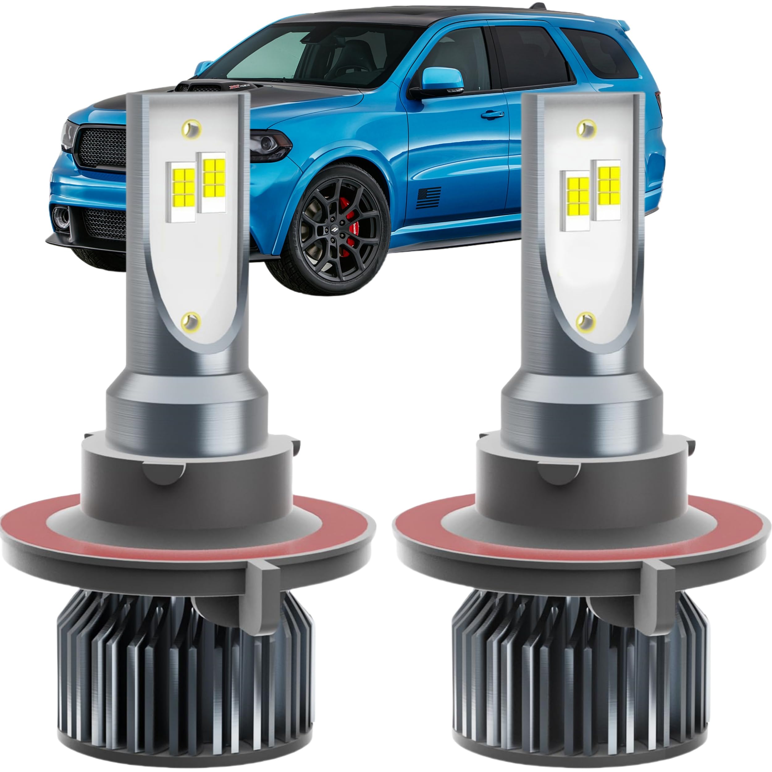 Durango Dedicated Accessory,Fit for 1998 1999 2000 2001 2002 2003 Durango,9007 Dedicated H L,Plug and Play,No Errors,Pack of 2