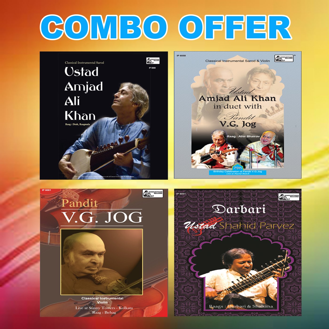 Inreco-Audio CD-Golden Collection of Classical Instrumental Music (Combo Pack)
